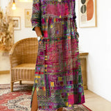 Eliana | Robe Midi Imprimée