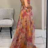 Frostine - Élégante Robe Florale
