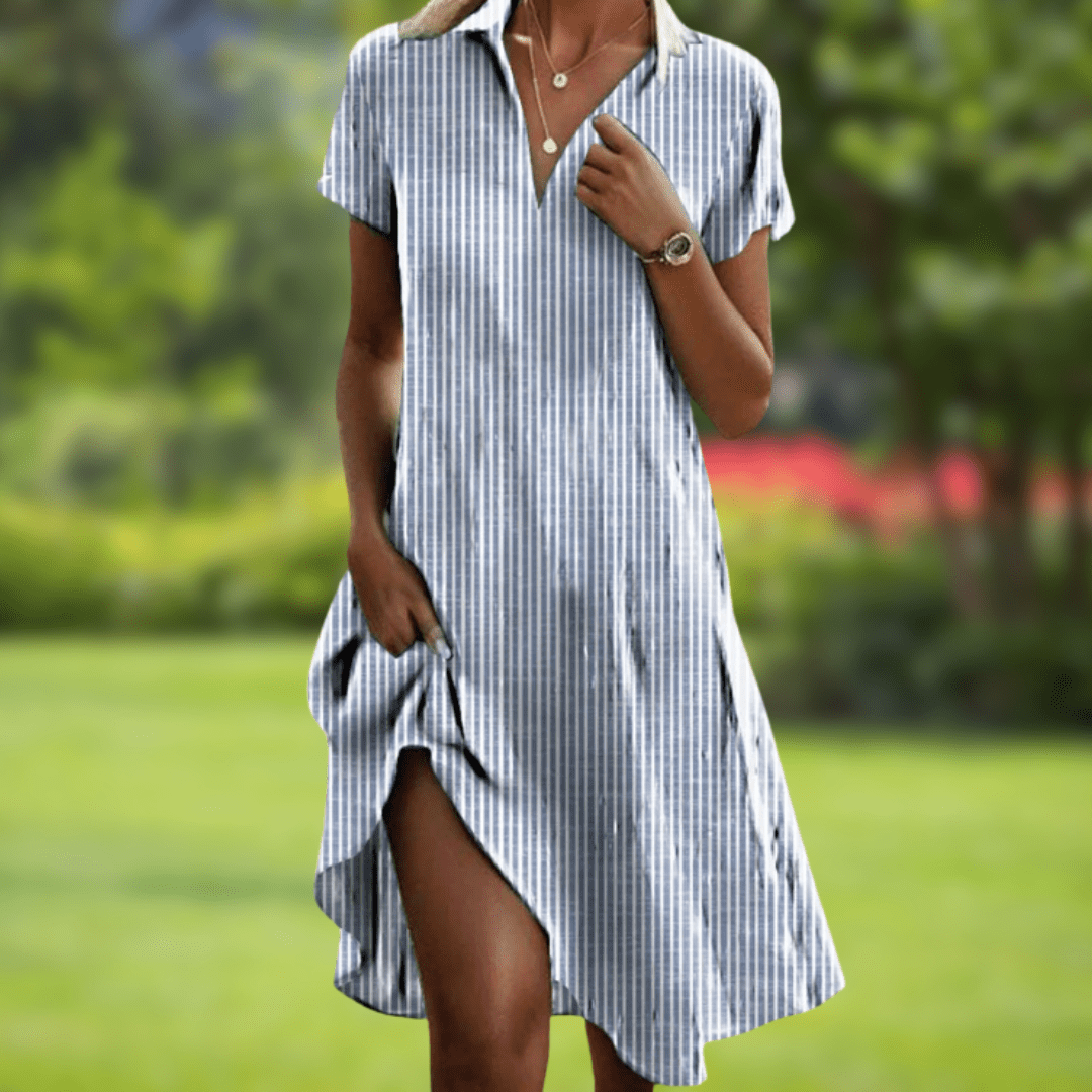 Firi | Robe Élégante à Imprimé Bohème