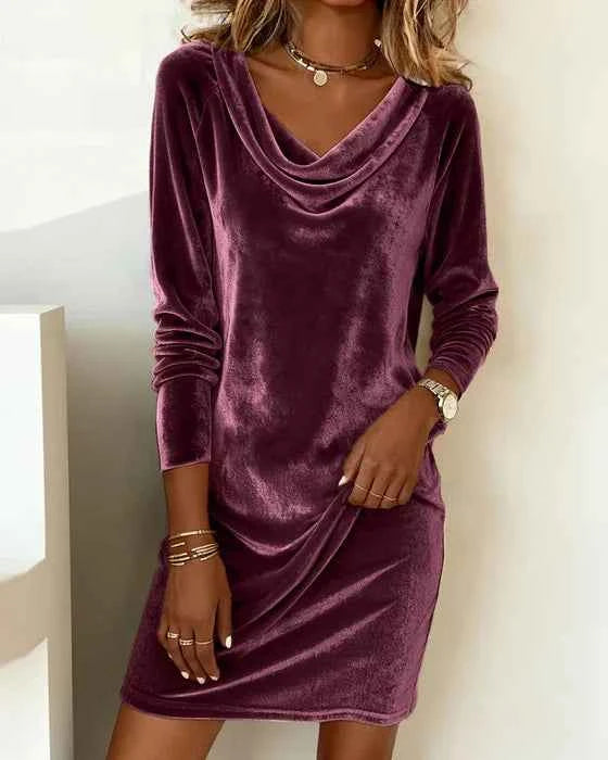 Frosina - Élégante Robe en Velours