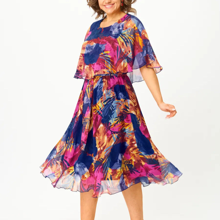 Barbara | Robe Midi Estivale Fluide