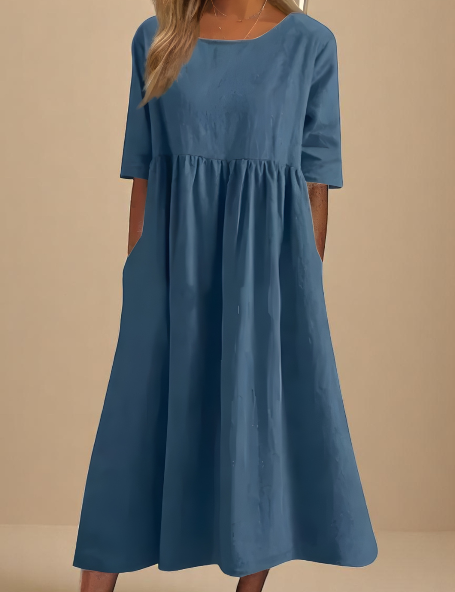 Robe Aérée En Coton Doux