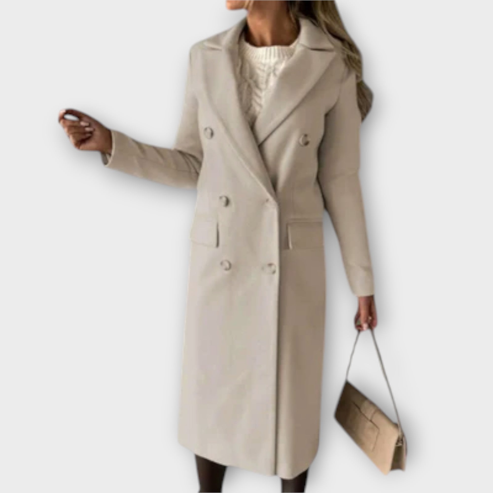 Judith - Manteau en Laine Élégant