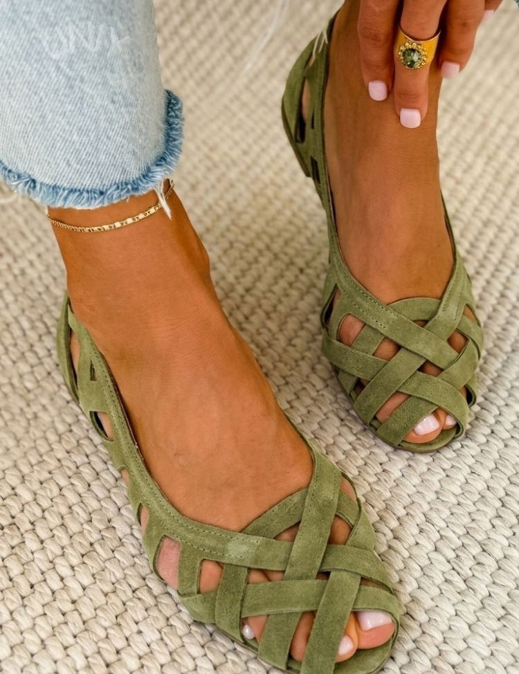 Caterina™ | Sandales Tressées Été Viva
