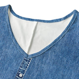 Hélène™ | Robe en denim rétro