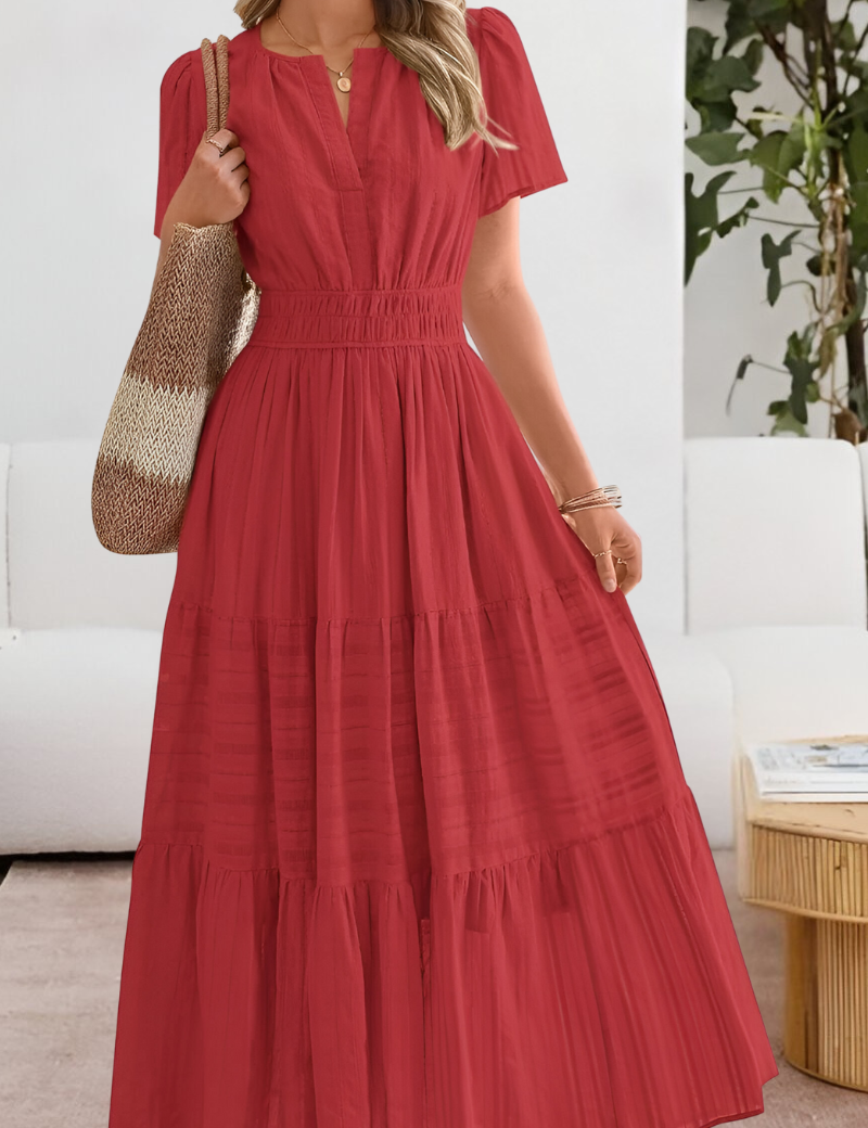 Emma - Robe Boho Été Élégante