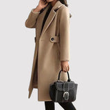 Clara - Manteau en Laine avec Ceinture