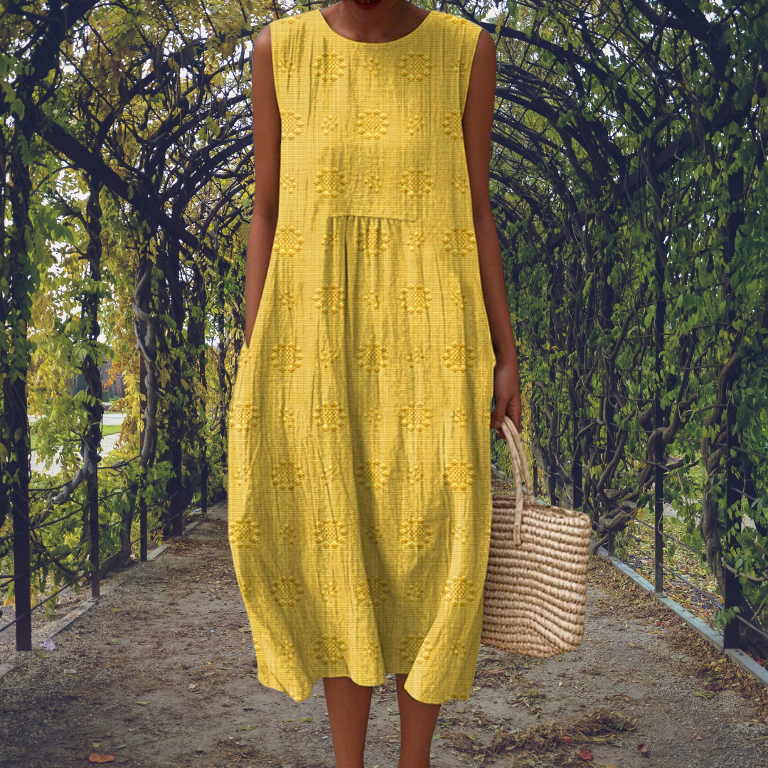 Aikaterini | Robe Midi Brodée