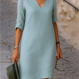 Rita™ | Robe élégante avec décolleté en V.