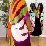Rosaline - Robe Décontractée Colorée