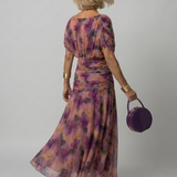 Calen | Robe Midi Décontractée à Épaules Dénudées