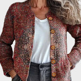 Belindra™ - Cardigan avec Motif Boho
