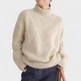 Edith | Pull en Cachemire à Col Montant