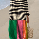 Sabina | Robe Printanière Aérée à Manches Longues
