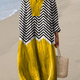 Zara | Robe Printanière Aérée à Manches Longues