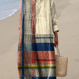 Noella | Robe Printanière Aérée avec Manches Longues