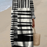 Anissa | Robe Printanière Aérée à Manches Longues