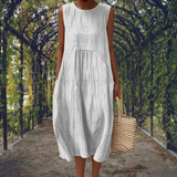 Aikaterini | Robe Midi Brodée