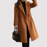 Clara - Manteau en Laine avec Ceinture