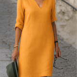 Rita™ | Robe élégante avec décolleté en V.