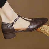 Mary Janes Classiques À Boucle Latérale Femme | Élégantes Printemps