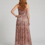 Imogen | Robe Midi Sans Manches à Fini Texturé