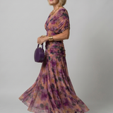 Calen | Robe Midi Décontractée à Épaules Dénudées