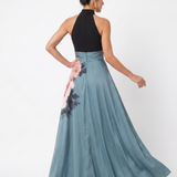 Olympas | Robe Maxi à Bustier Floral