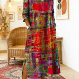 Eliana | Robe Midi Imprimée