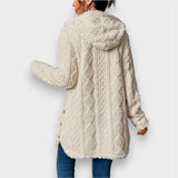 Charlotte | Cardigan en Peluche avec Capuche