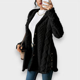 Charlotte | Cardigan en Peluche avec Capuche