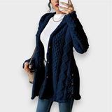 Charlotte | Cardigan en Peluche avec Capuche