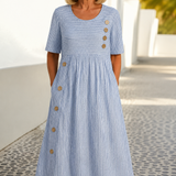 Sofia™ | Robe d'Été Rayée