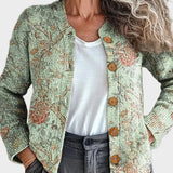 Jemrose™ | Cardigan avec imprimé végétal