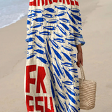 Ralina | Robe Printanière Aérée à Manches Longues