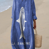 Lavina | Robe d'été aérienne à manches longues
