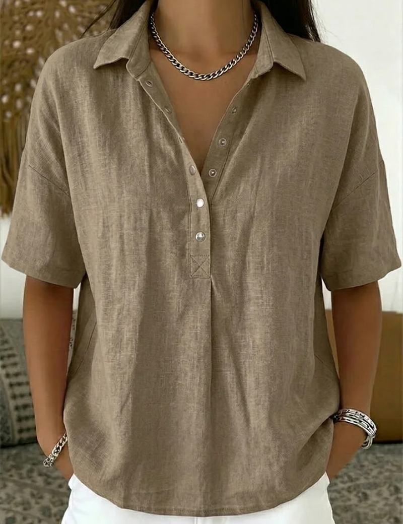 Rita - Chemise à Manches Courtes