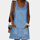 Saylor™ | Robe décontractée style denim