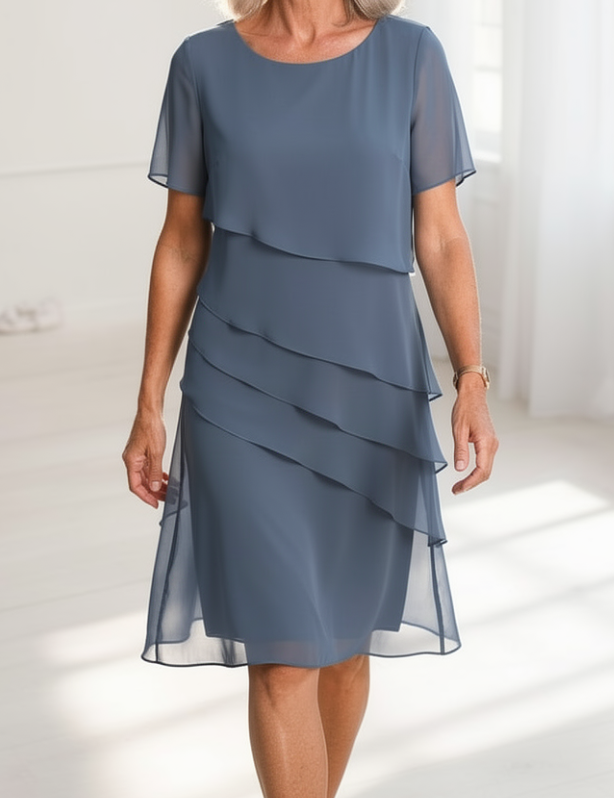 Juliette | Robe élégance fluide à volants