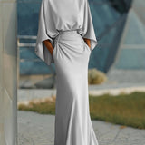 Clara | Robe élégante avec décolleté en V, sans manches et dos nu