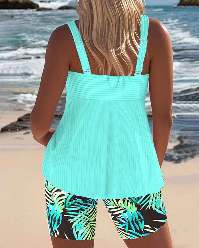 Laluna® | Ensemble de Tankini Coloré