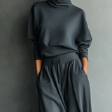 Ensemble en Tricot Pantalon Large