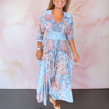 Anita™ | Élégante robe maxi boho avec ceinture