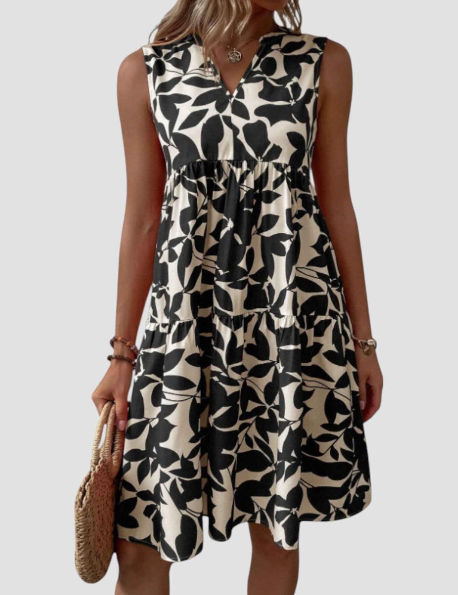 Séraphine - Robe Midi Été Élégante