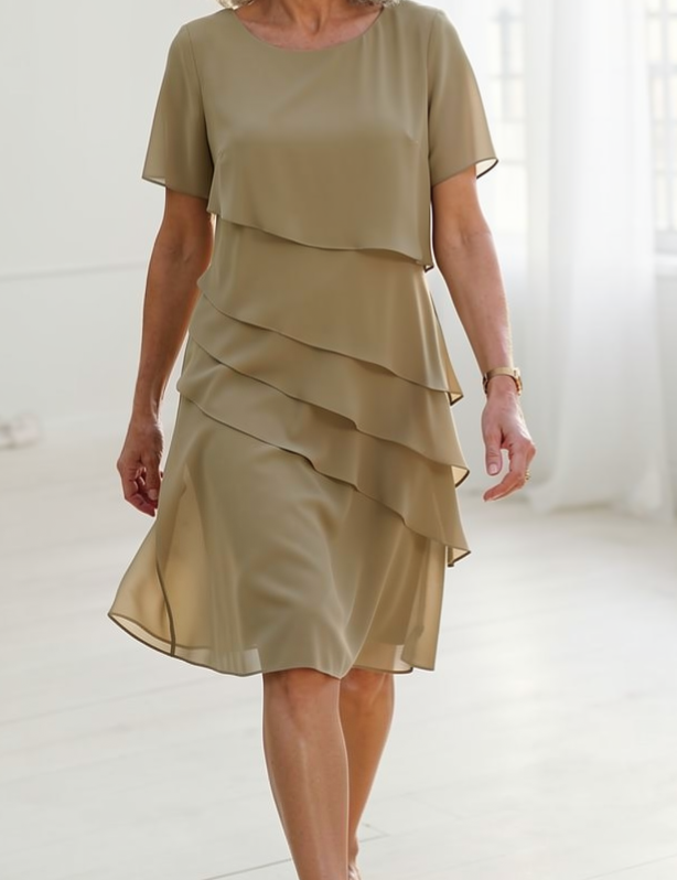 Juliette | Robe élégance fluide à volants