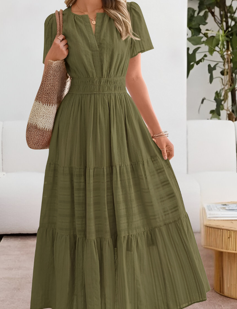 Emma - Robe Boho Été Élégante