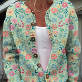 Angela™ | Cardigan Vintage à Fleurs pour Femmes