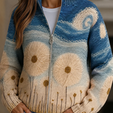 Vincenza™ | Cardigan zippé rembourré de Dandelion Field