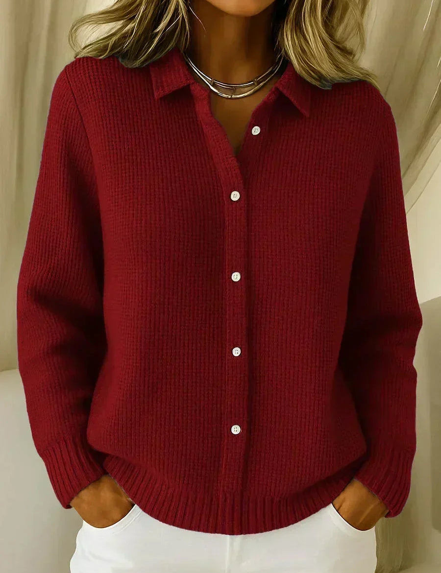 Sophie | Cardigan texturé à boutons