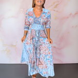 Anita™ | Élégante robe maxi boho avec ceinture